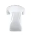 Mens Run Active T-shirt White Printer RED-1