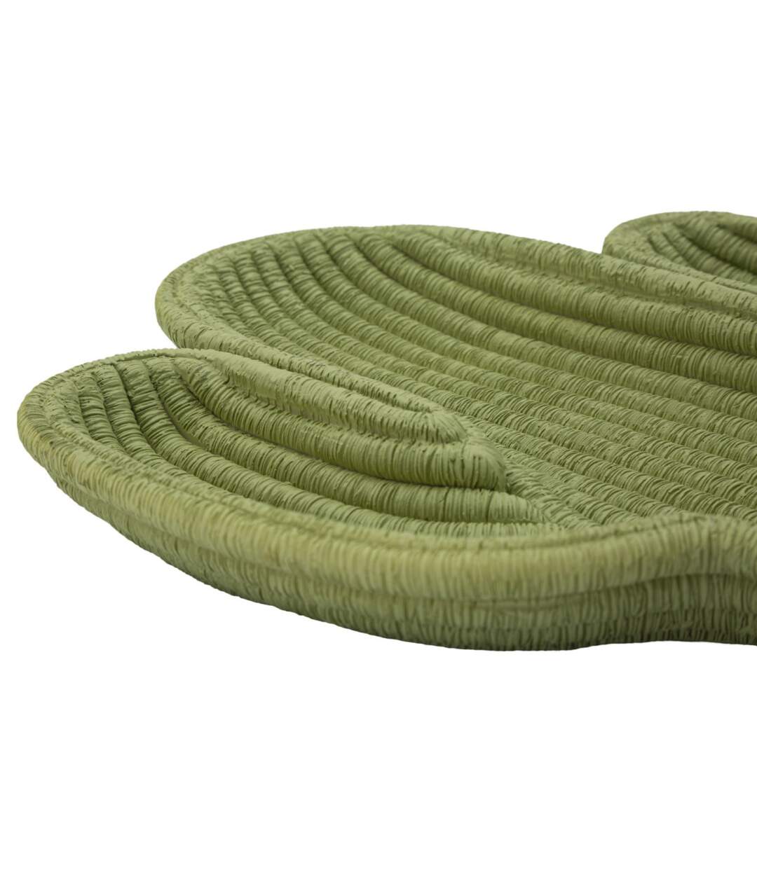 Plateau Déco en Résine Cactus 34cm Vert-4