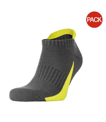 Socquettes Adulte Gris Vert Clair Spiro