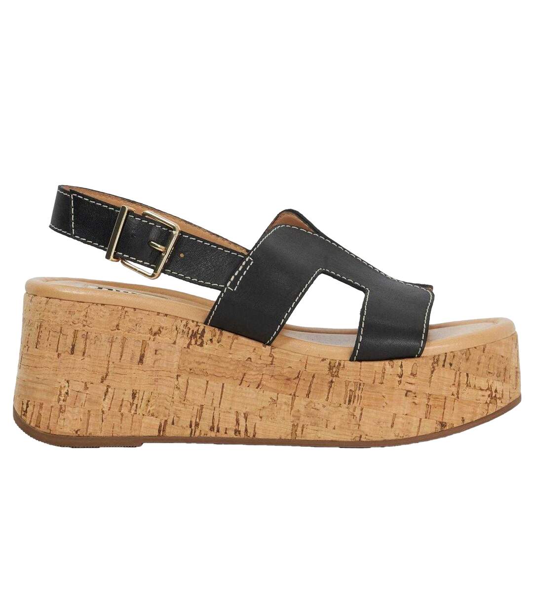 Womens/ladies Kouper Sandals Black Dune London-1