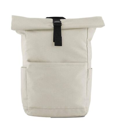 BagBase BG286 Zaino Riciclato Roll-Top In Poliestere 600D - Scomparto Per Laptop 15.6", Spalline Imbottite, 32x44x13 Cm