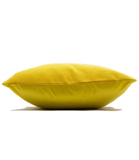 Riva Home Munich Reversible Corduroy Throw Pillow Cover (Ceylon Yellow) (One Size)