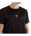 Mens sportswear raglan t-shirt black Umbro