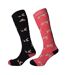Simply Essentials Womens/Ladies Welly Socks (Pack Of 2) () - UTUT1734