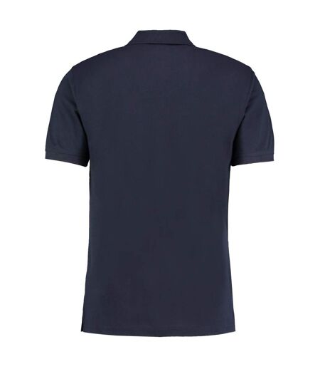 Polo À Manches Courtes Homme Bleu Marine Kustom Kit