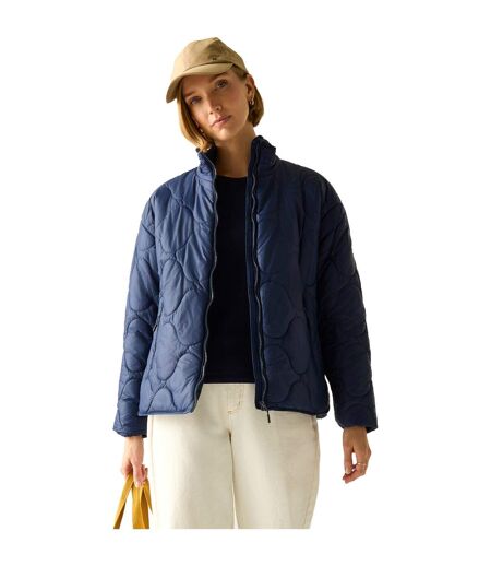 Doudoune Matelassée Carlotte Femme Bleu Marine Regatta