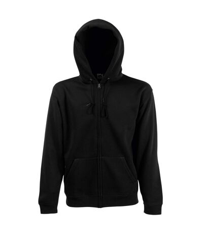 Veste À Capuche Homme Noir Fruit Of The Loom