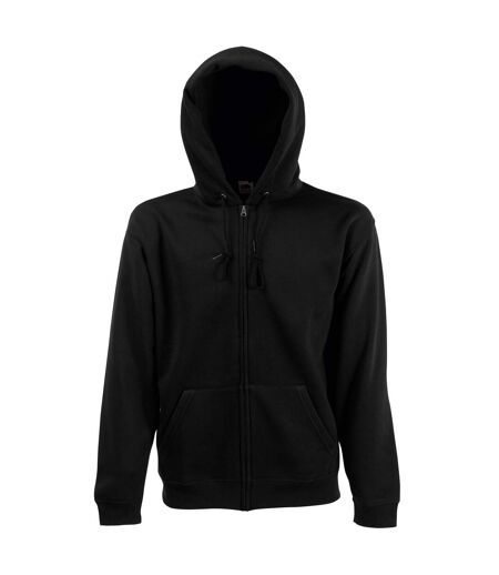 Veste À Capuche Homme Noir Fruit Of The Loom