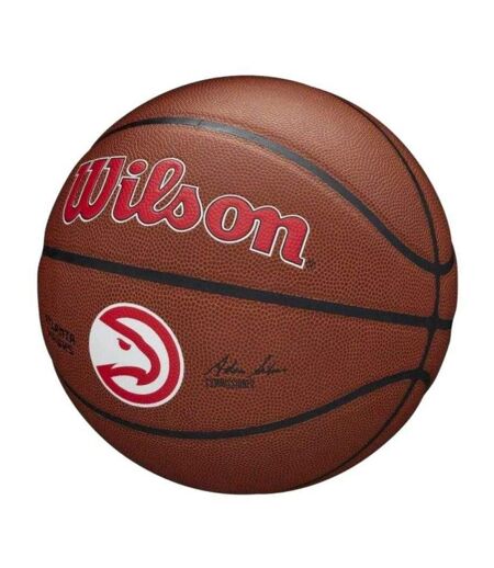 Ballon De Basket Team Alliance Atlanta Hawks Taille 7 Marron Wilson