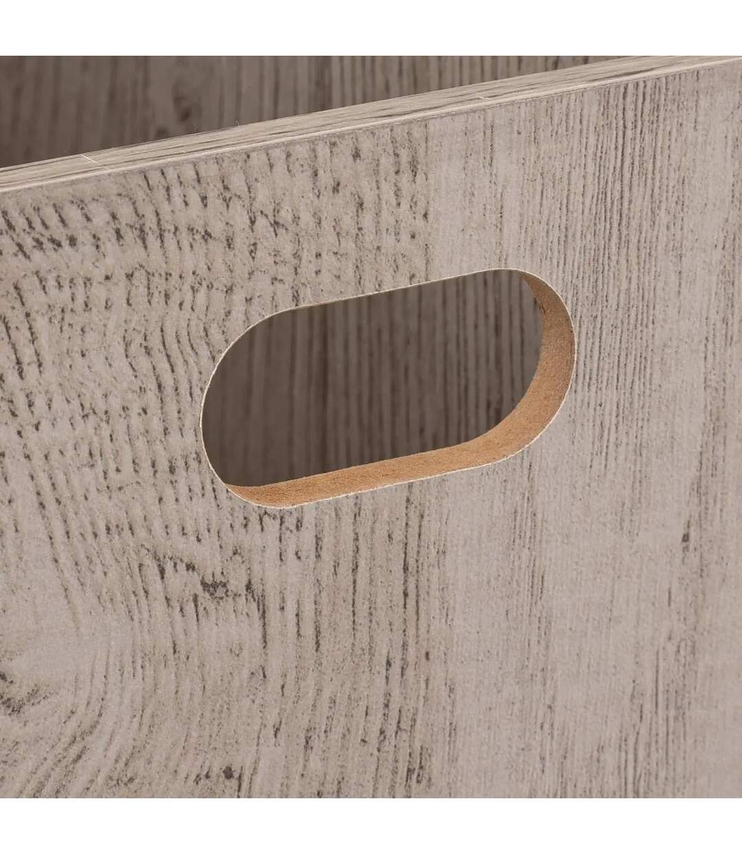 Boîte de Rangement en Bois Mix n'Modul 15x30cm Gris-2