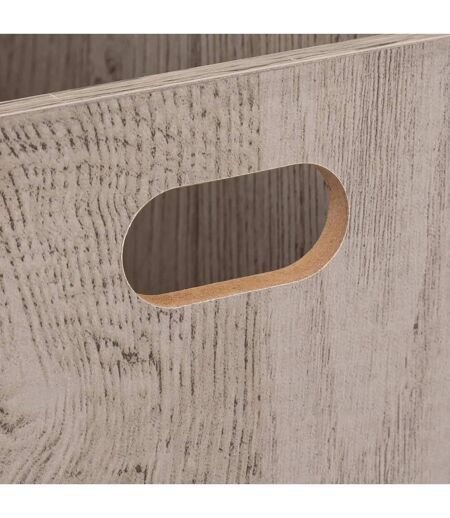 Boîte de Rangement en Bois Mix n'Modul 15x30cm Gris