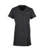 Premier Womens/Ladies Camellia Short-Sleeved Tunic (Black) - UTPC6712