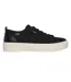 Womens/ladies Bobs Copa Canvas Trainers Black Skechers-4