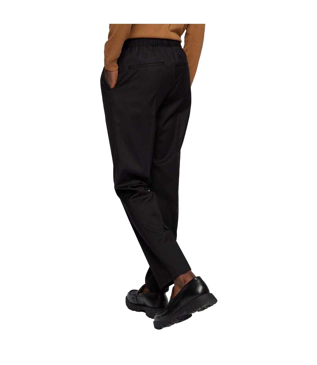 Pantalon Banks Homme Noir Boss-2