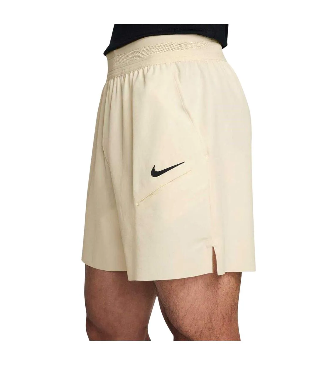 Short Court Homme Ivoire Pastel Noir Nike-3