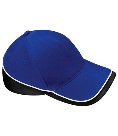Beechfield Unisex Teamwear Competition Cap Baseball / Headwear (Pack of 2) (Bright Royal/White) - UTRW6722