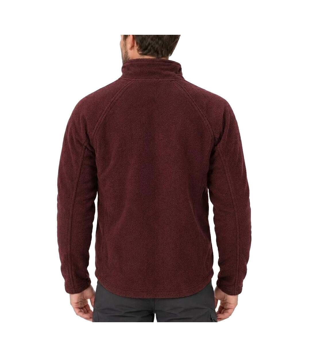Sweat polaire bordeaux homme best mountain victor-2