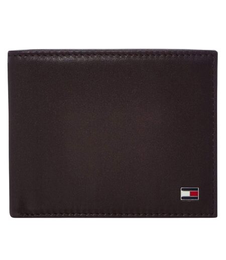 Portefeuille Tous Les Jours Motif/style Plié En 2 Eton Taille Unique Marron Tommy Hilfiger