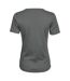 Tee Jays Womens/Ladies Interlock Short Sleeve T-Shirt (Powder Grey) - UTBC3321