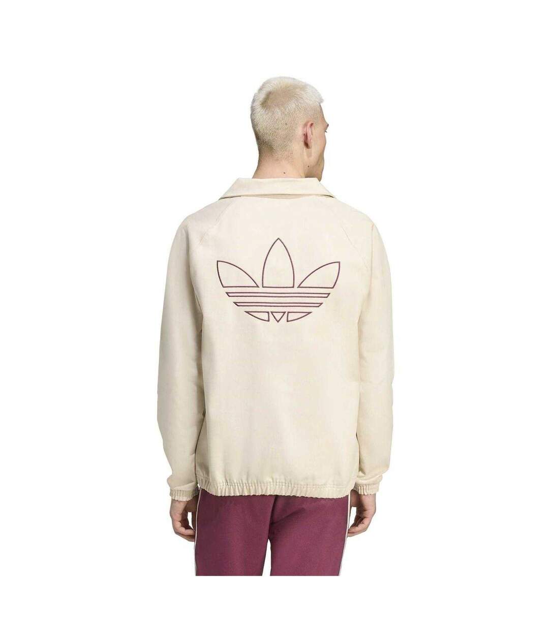 Mens Originals Ajax Amsterdam Drill Top White Adidas-1