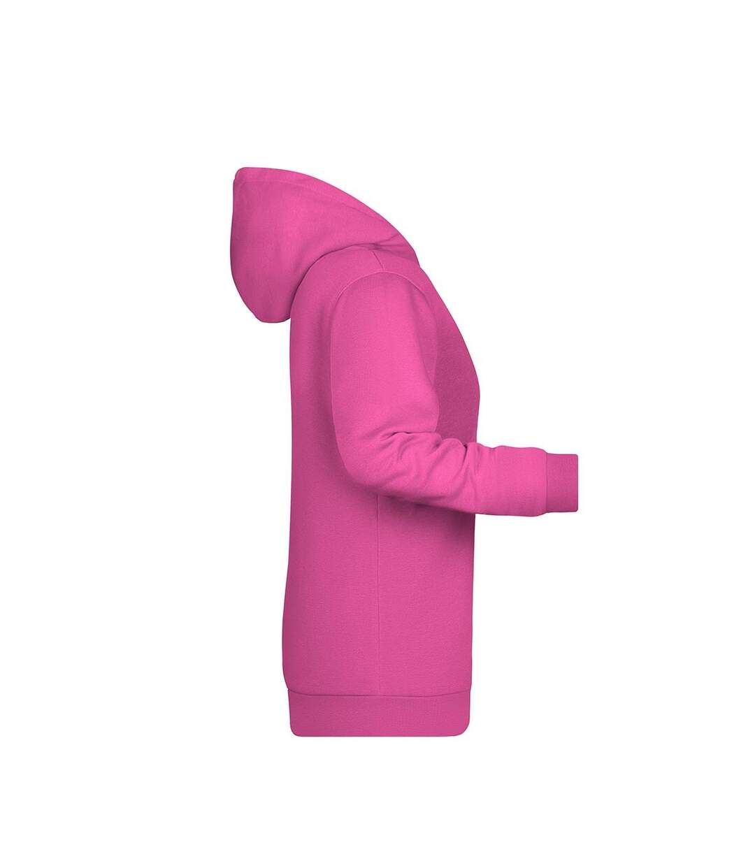Sweat À Capuche Promo Femme Rose James And Nicholson-4