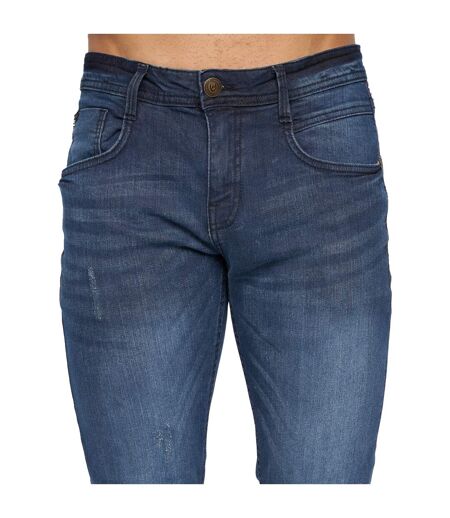 Jean tranfold homme bleu foncé délavé Duck and Cover