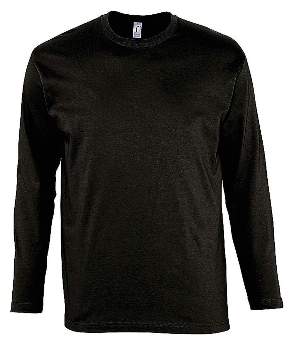 T-shirt manches longues HOMME - 11420 - noir