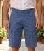 Bermuda WINCHESTER ISLAND2 uni en coton : le short chic et confortable pour vos journées ensoleillées-1