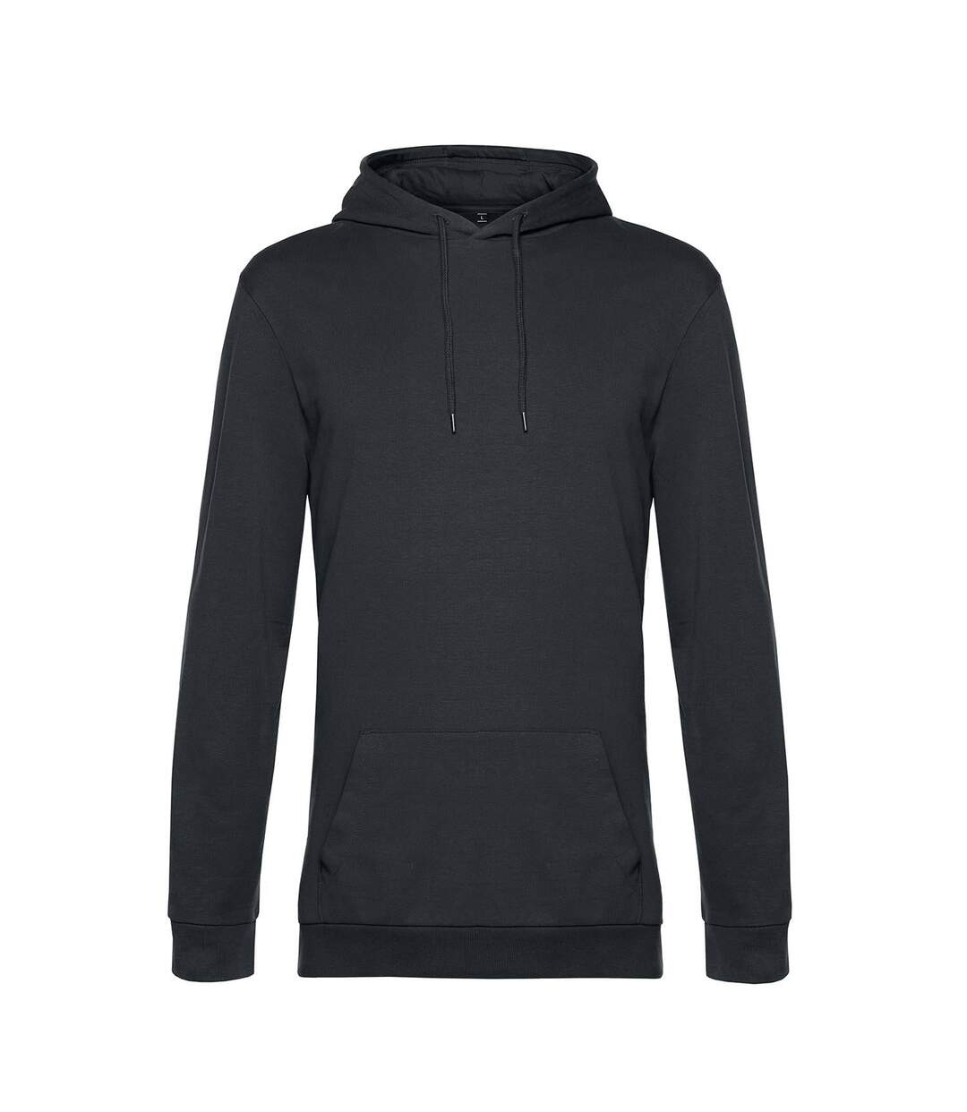 Sweat À Capuche Motif/style Uni Homme Anthracite B&C-1