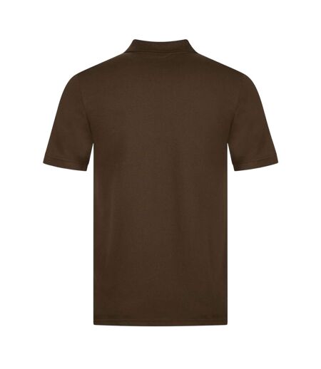 Polo Uni Manches Courtes En Coton Bio Homme Kaki Lyle & Scott