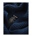 Echarpe Gaufrée Classique Unisexe Pour Adultes Taille Unique Bleu Marine Beechfield-2