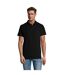 Polo Spring Homme Noir SOLS-1