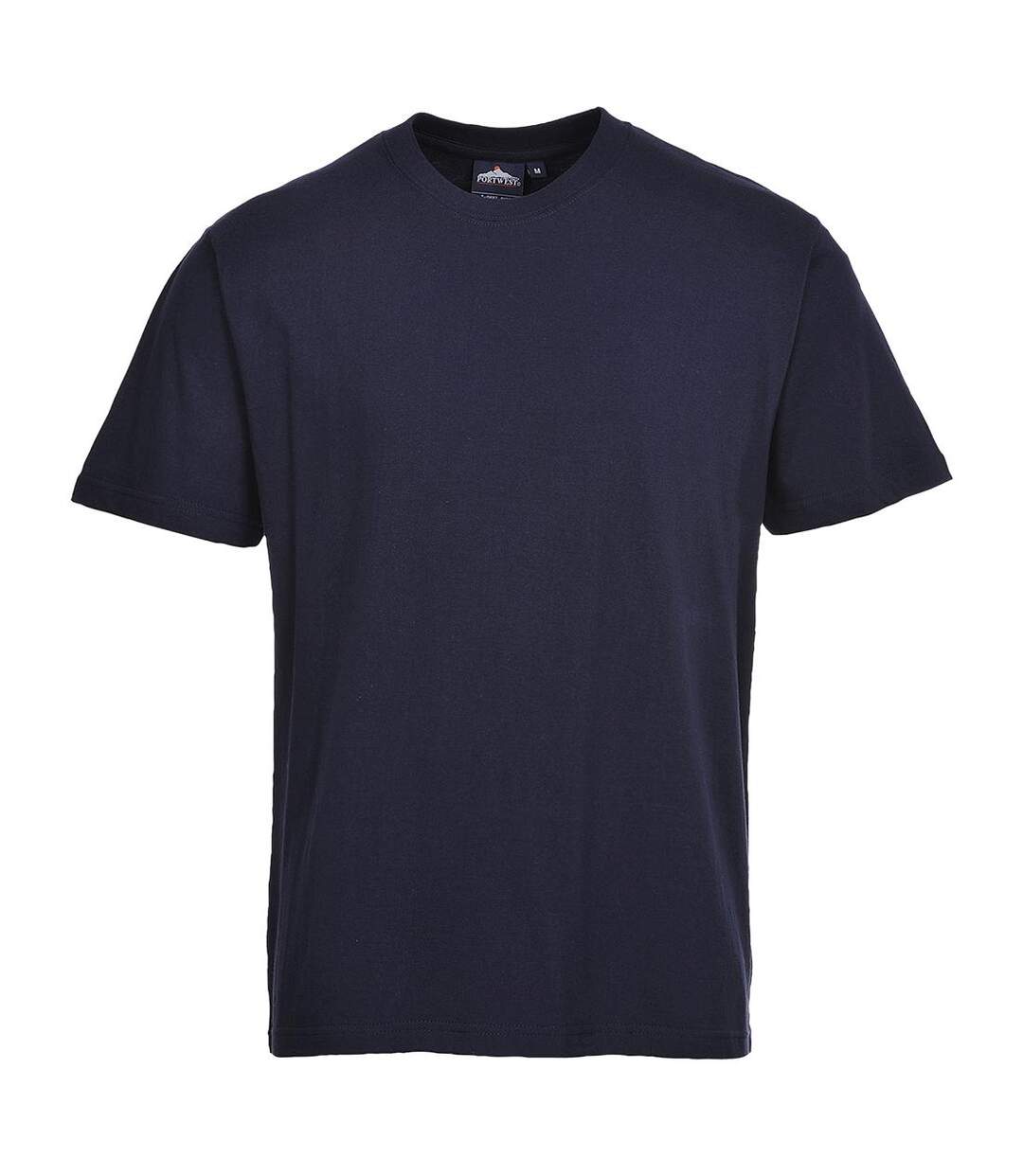 Mens turin premium t-shirt navy Portwest