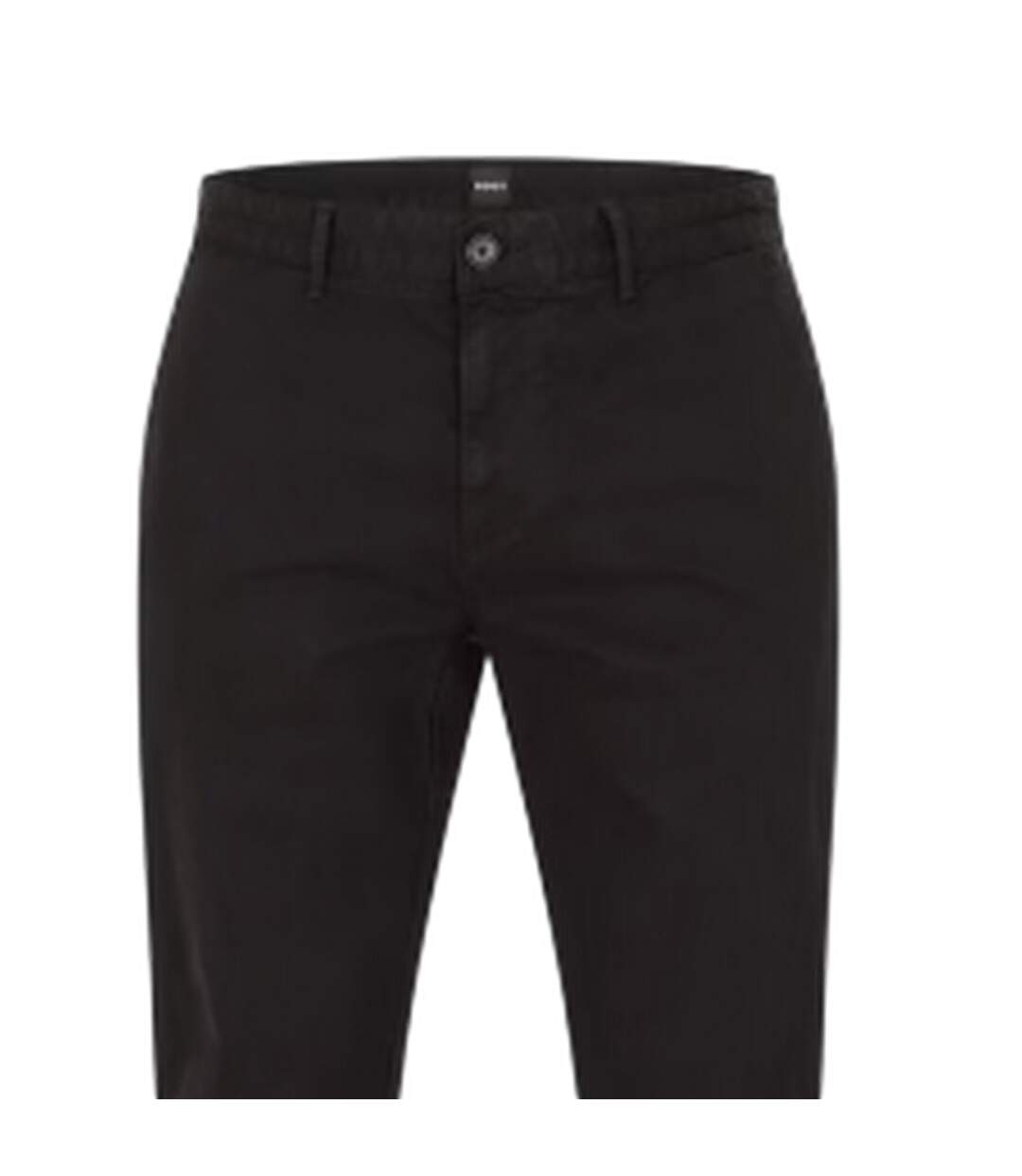 Mens Crigan Regular Trousers Black Boss-3