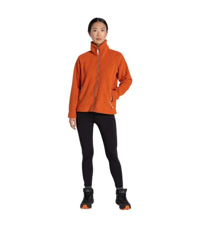 Womens/ladies Raya Full Zip Fleece Jacket Spice Craghoppers