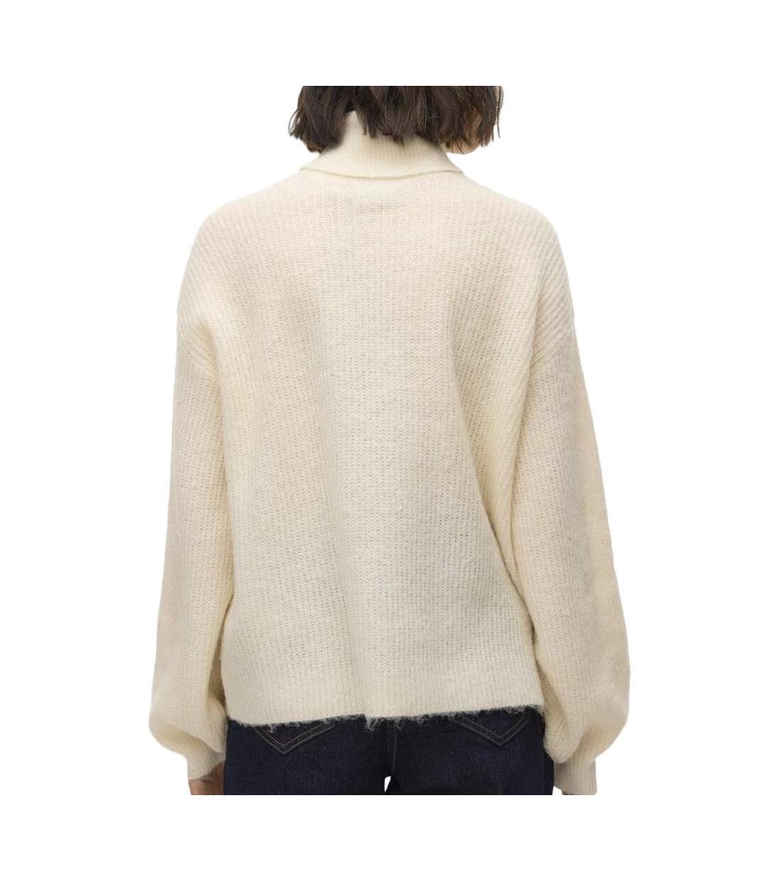 Pull blanc femme vero moda mili-2