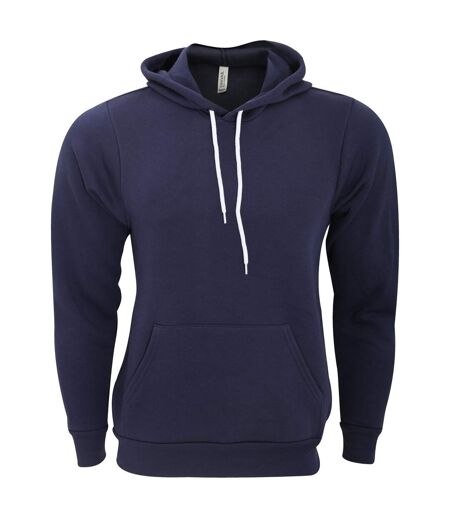 Sweatshirt Polaire À Capuche Unisexe Bleu Marine Bella + Canvas