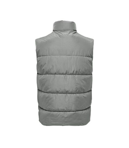 Doudoune sans manches vert homme only & sons