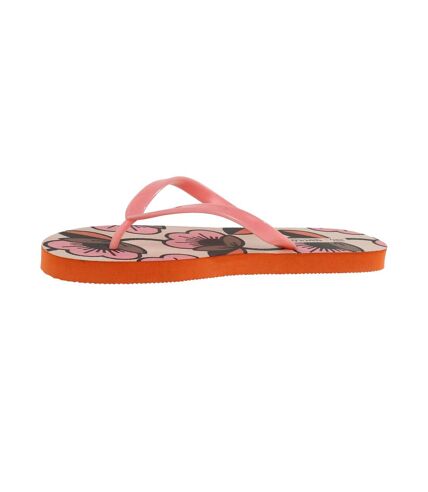 Tongs orla kiely femme fuchsia Regatta