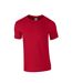 T-shirt Softstyle Adulte Rouge Vif Gildan-1