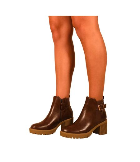 Bottines kali femme marron Where's That From