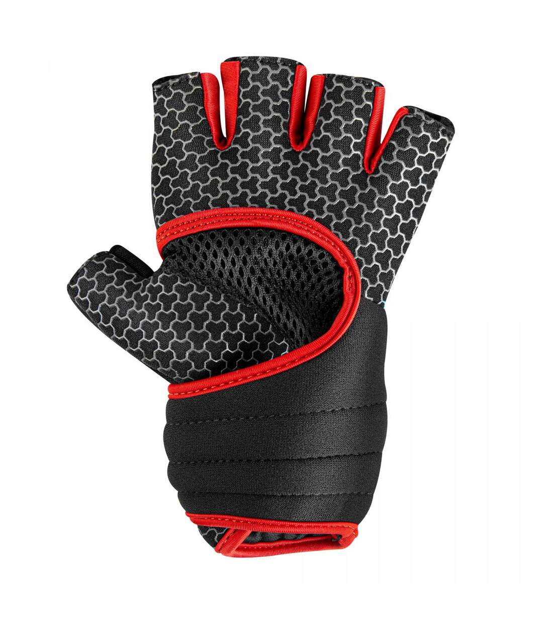 Mitaines Sport Lava Adulte Noir Rouge Spokey-2