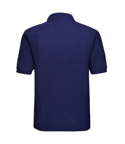 Russell Mens Classic Short Sleeve Polycotton Polo Shirt (Purple) - UTBC566