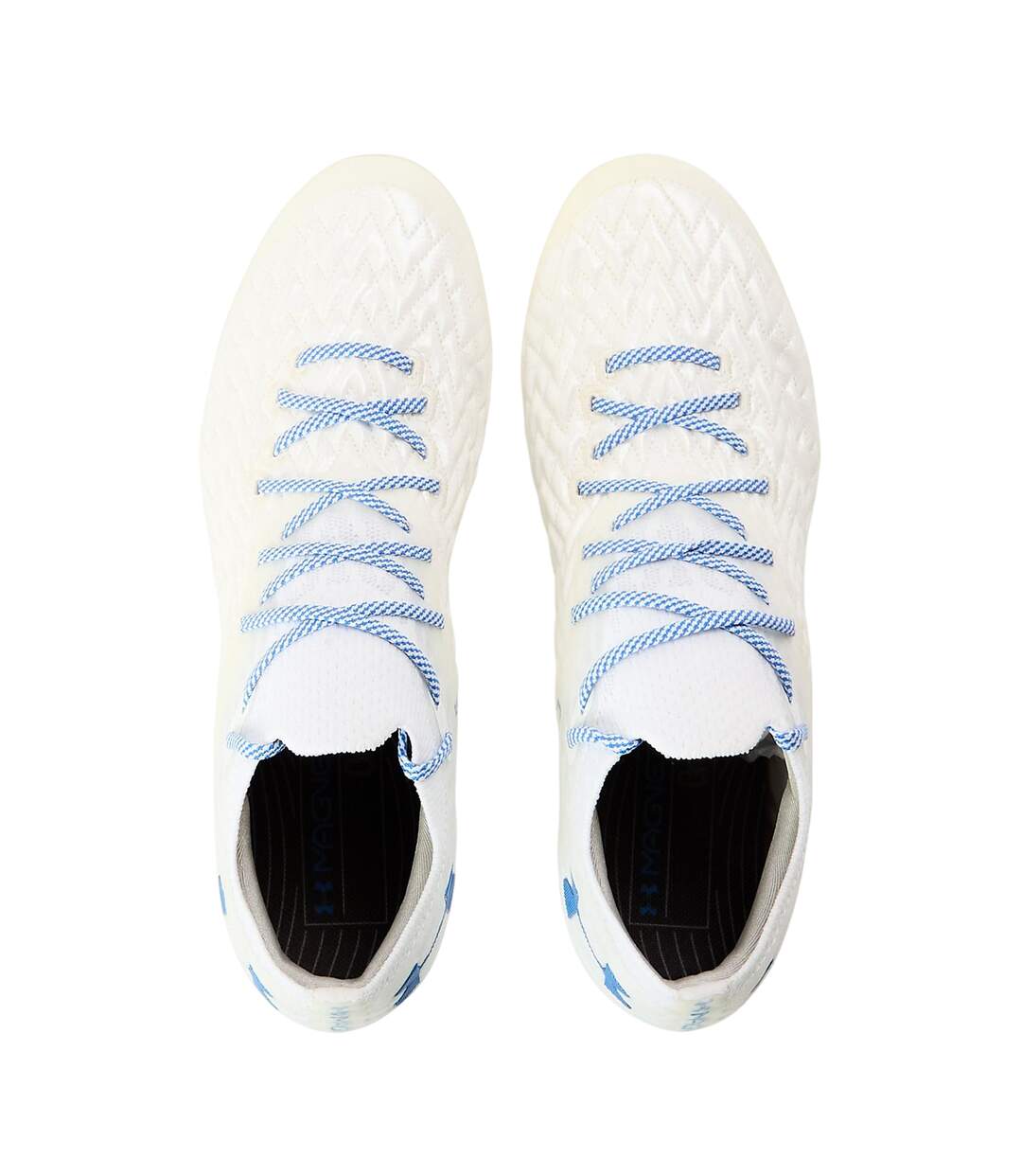 Mens Clone Magnetico Pro Quilted Knitted Football Boots White Under Armour-3