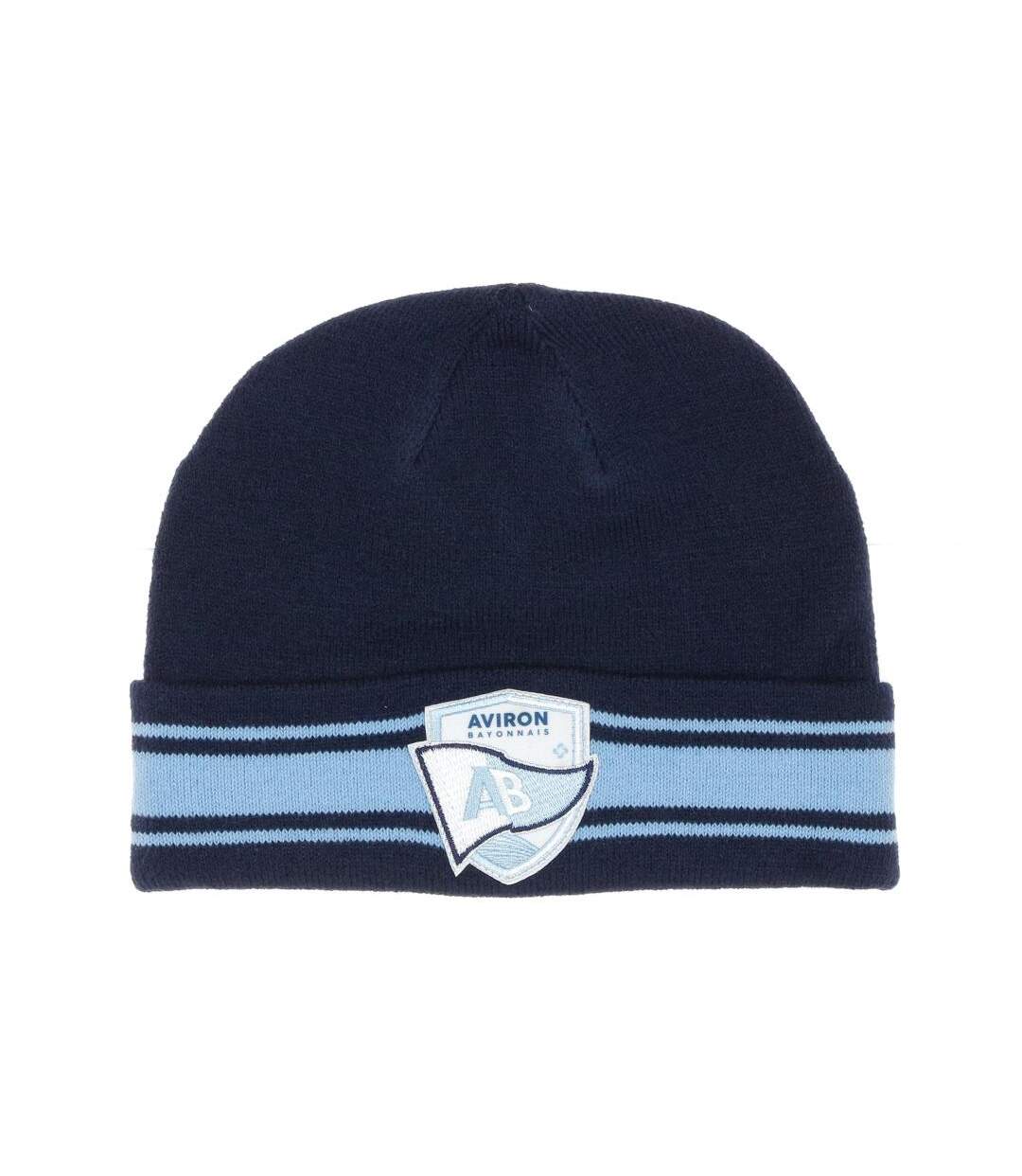 Aviron bayonnais bonnet bleu homme le coq sportif bonnet n°2-1