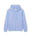 Sweat zippé bleu homme lacoste sh9809-2