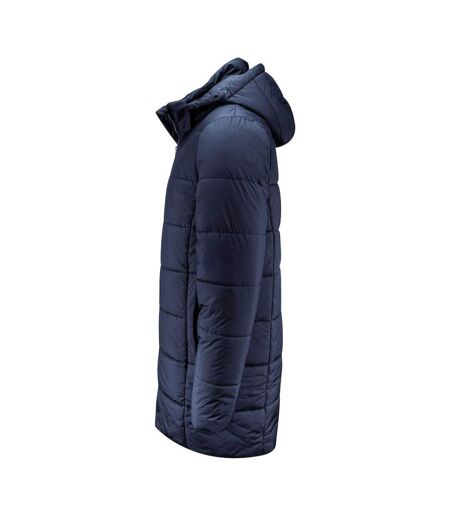 Mens Nordmont Long Jacket Navy James Harvest