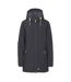 Trespass Womens/Ladies Kristen Longer Length Hooded Waterproof Jacket (Black)