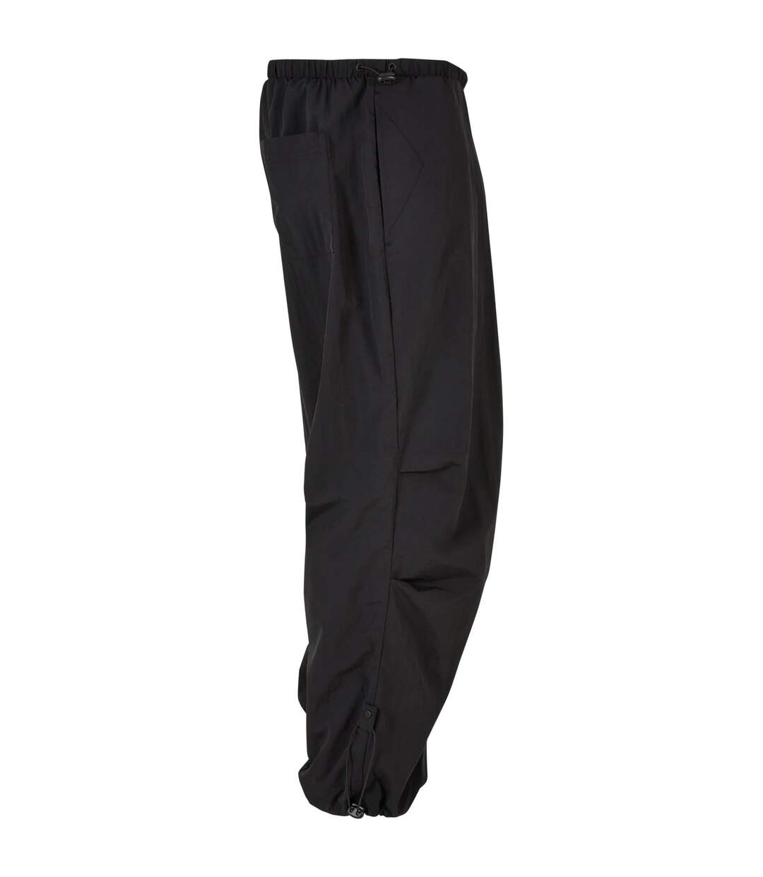 Mens Nylon Trousers Black Urban Classics-4