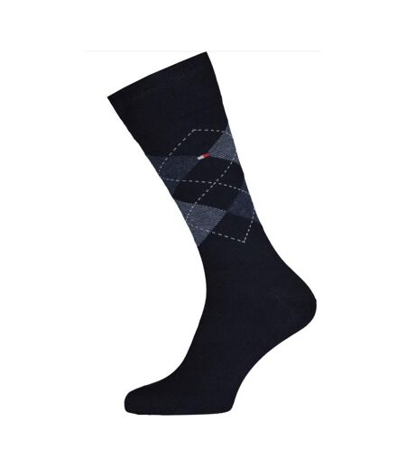 Chaussettes Motif/style Losange Homme Gris Tommy Hilfiger